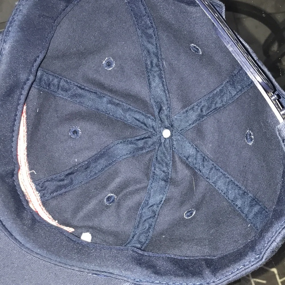 PELOTÓN Men Navy Blue Front Embroidered Hat